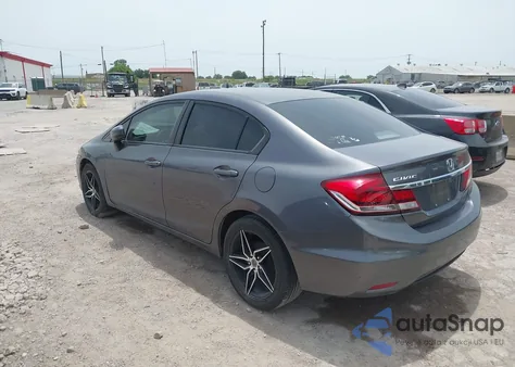 2014 Honda Civic Lx из США, поврежденный, VIN 19XFB2F56EE008492